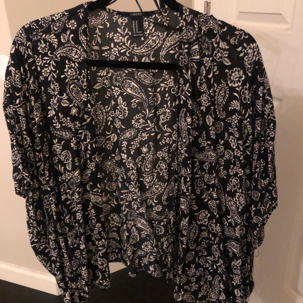 Flowy beach cover up